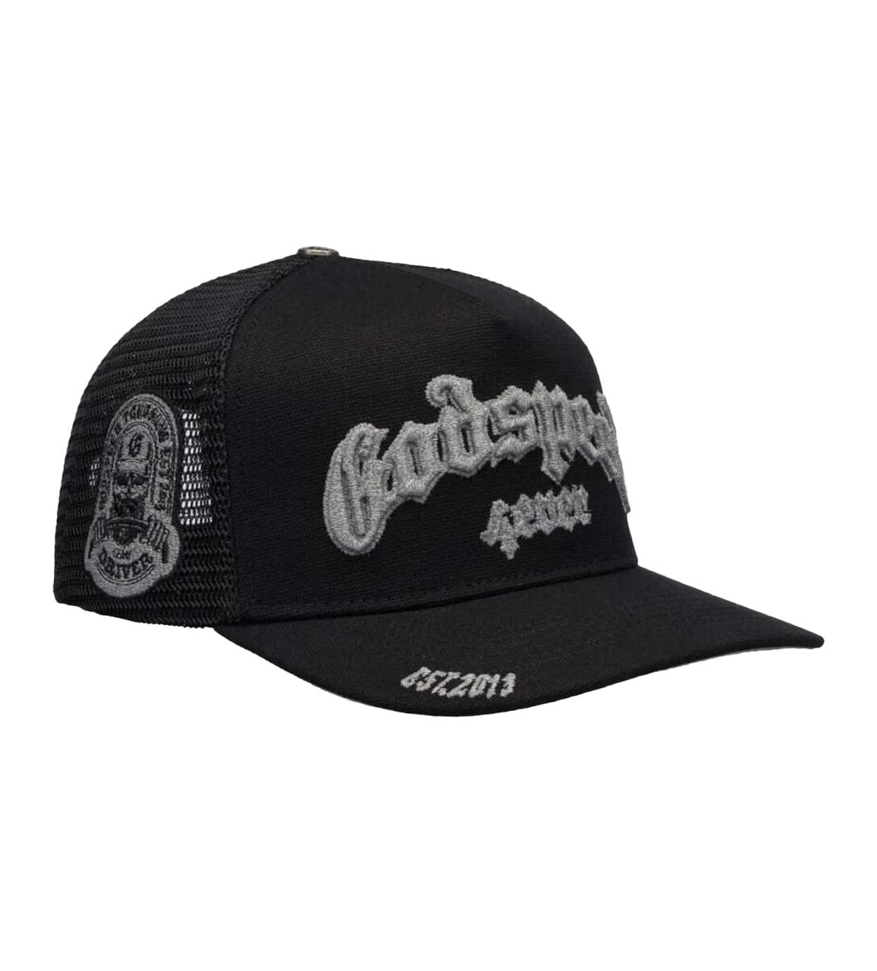 Godspeed Forever Trucker 3M Reflective Hat Black